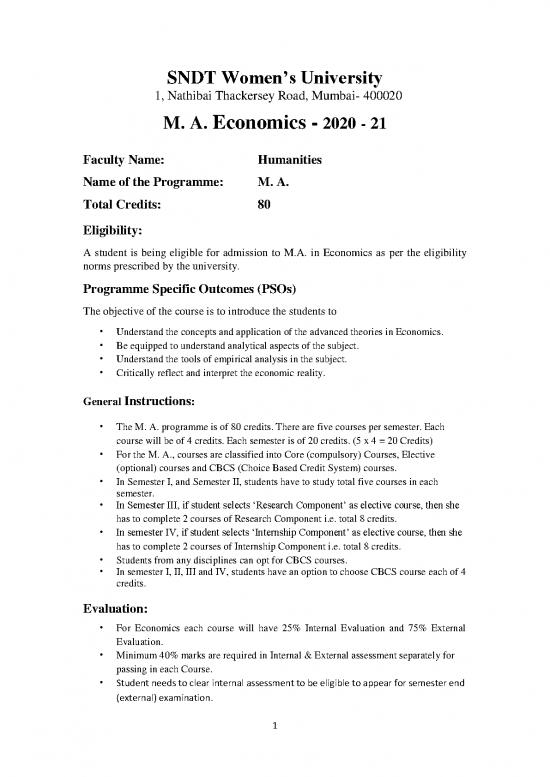 picture1_Economic Analysis Pdf 128479 | Ma Economics New Syllabus 2020 21