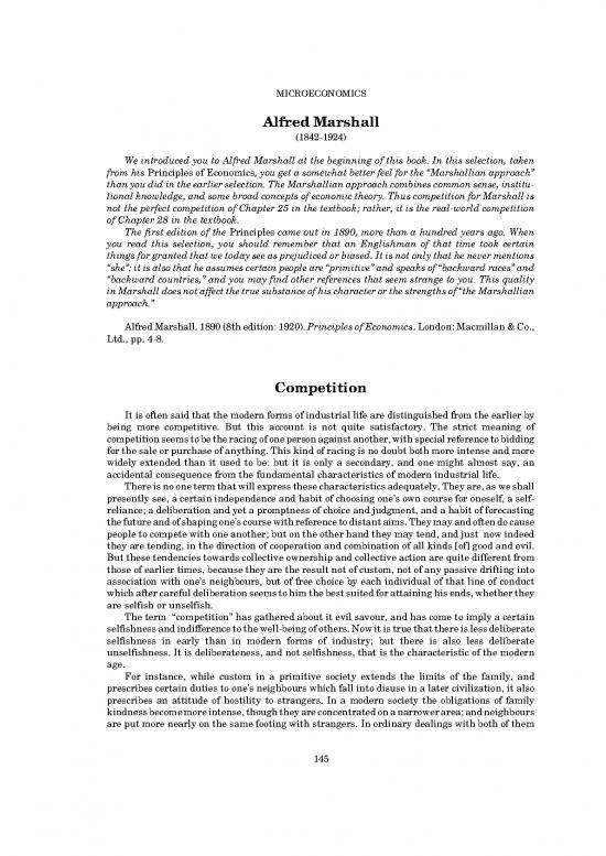 picture Alfred Marshall Principles Of Economics Pdf 129875 | Marshall Competition