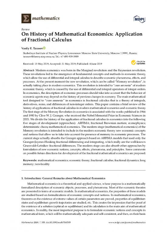 picture Calculus For Economics Pdf 128305 | Mathematics 07 00509