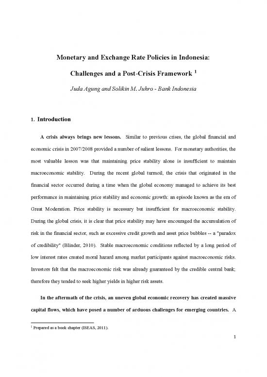 picture_Monetary Policy & Xr In Post Gfc 2011