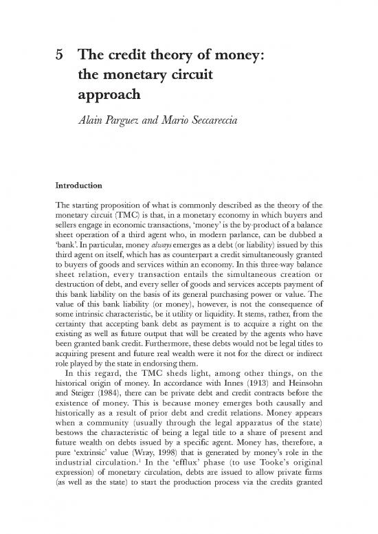 picture1_Parguez E Seccareccia 2000   The Credit Theory Of Money Circuit Approach