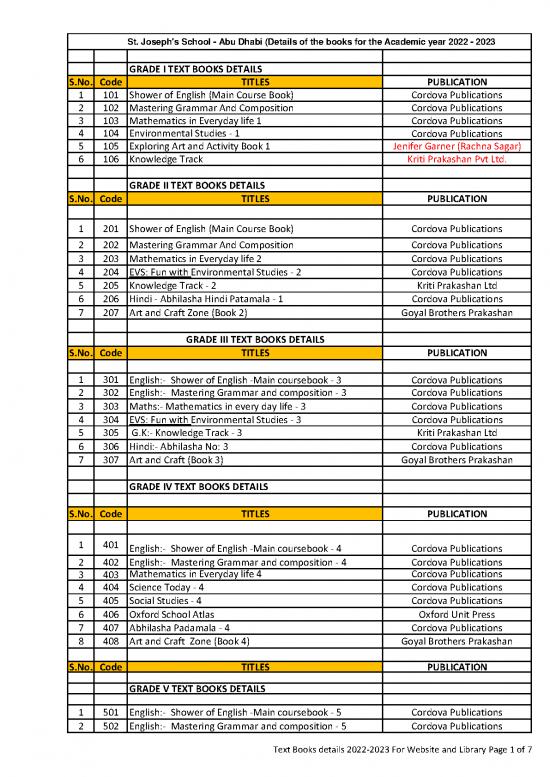 picture1_Academic Pdf 127945 | Text Books Details 2022 2023 For Website