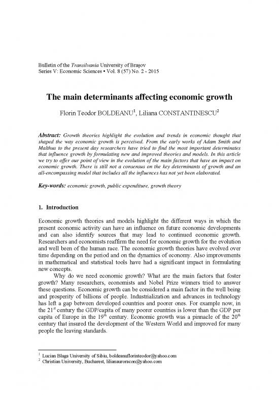 picture_Factors Affecting Economic Growth Pdf 128150 | The Main Determinants Affecting Economic Growth