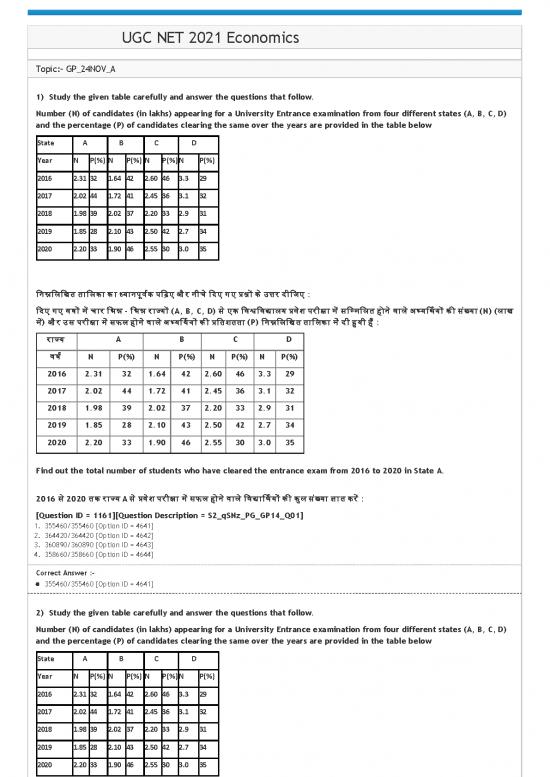 picture Ugc Net Economics Pdf 130169 | Ugc Net Economics Shift 1 Question Paper 2021 1963
