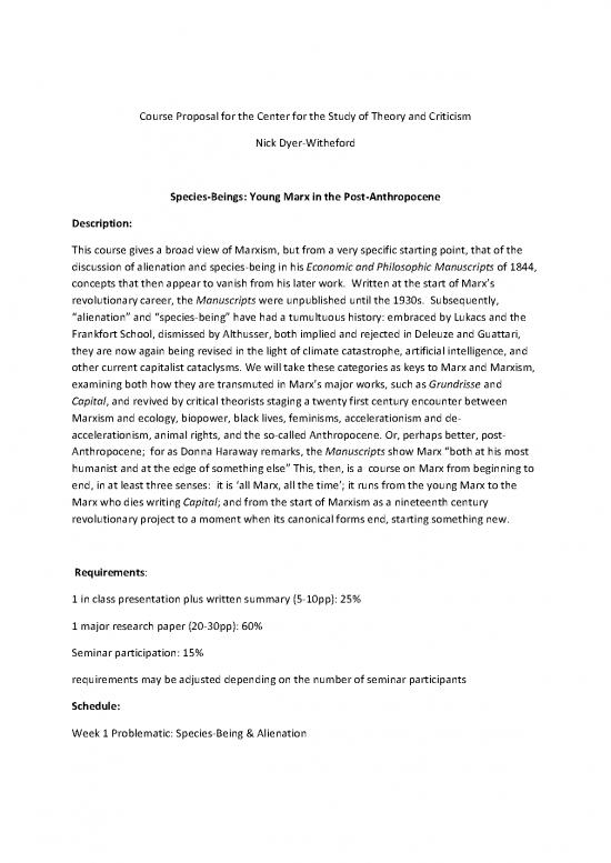picture_Career Pdf 129039 | Witheford Theocrit 9424b Species Beings Young Marx Post Anthropocene
