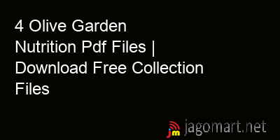 picture 4 Olive Garden Nutrition Pdf Files | Download Free Collection Files