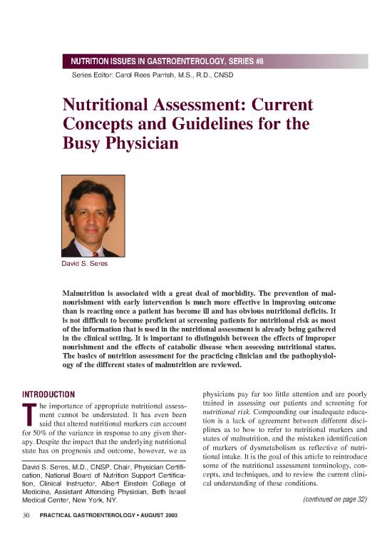 picture Assessment Of Nutritional Status Pdf 132085 | Augseresarticle Aug 03