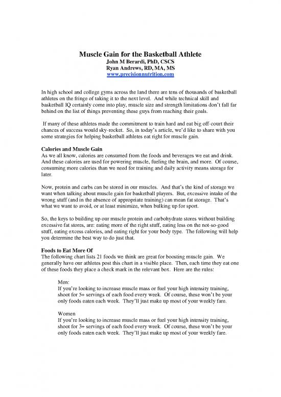 picture_Calories Pdf 131722 | Berardi 14weight Gain For The Basketball Athlete