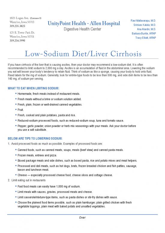 picture_Liver Cirrhosis Diet Pdf 131612 | Cvgastro Lowsodium Form
