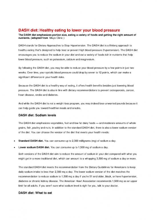 picture_Diet Therapy Pdf 131412 | Dash Diet