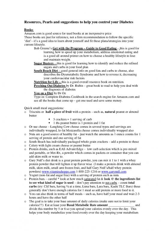 picture Diet Therapy Pdf 132733 | Dm Pearls Resources 2008