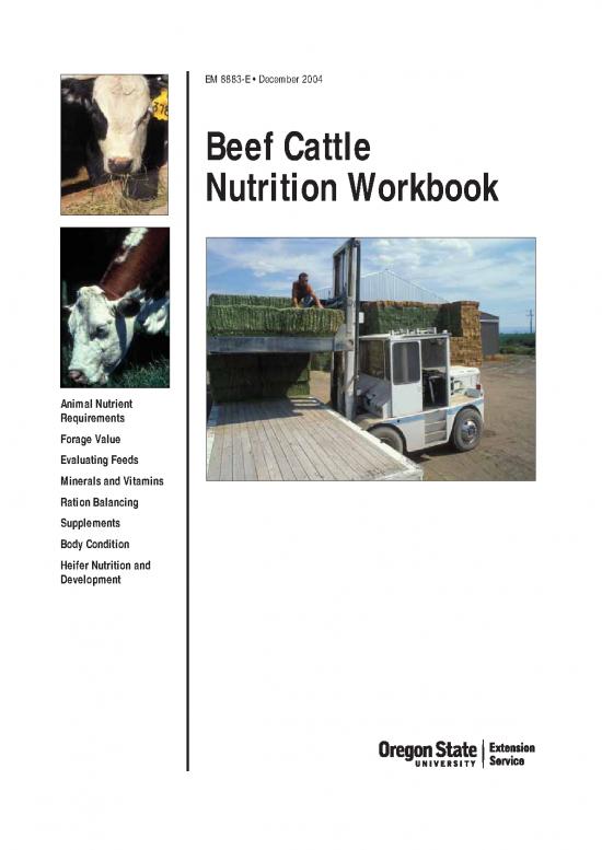 picture Vitamins In Animal Nutrition Pdf 132485 | Em8883