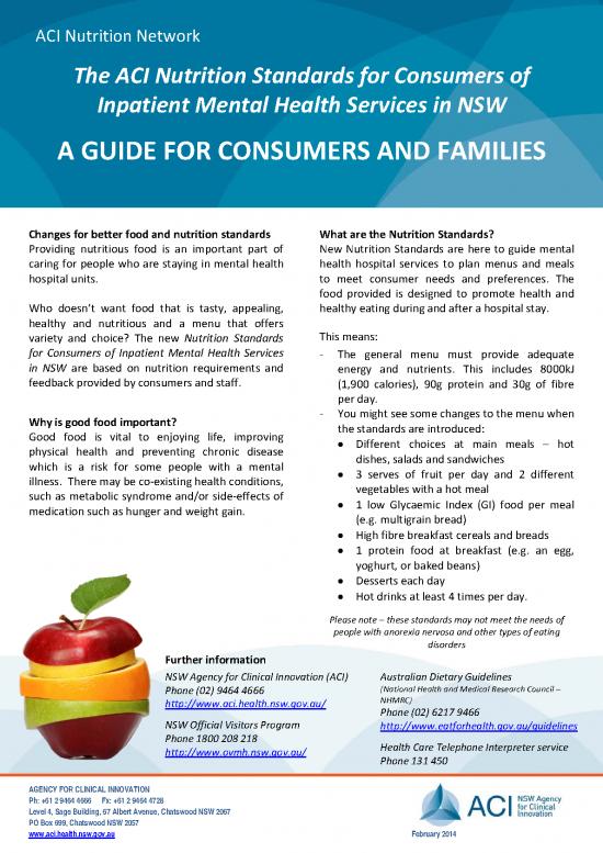 picture Nutrition Guide Pdf 132428 | Factsheet For Nutrition Standards And Mental Health English