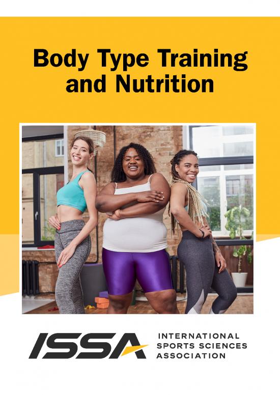 picture_Nutrition Pdf 131676 | Issa Ebook Body Type Training And Nutrition