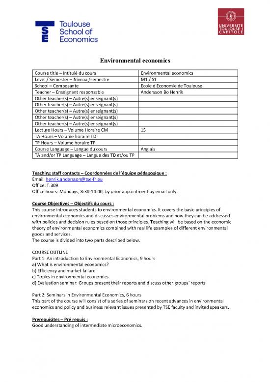 picture_M1 S1 Environmental Economics Andersson