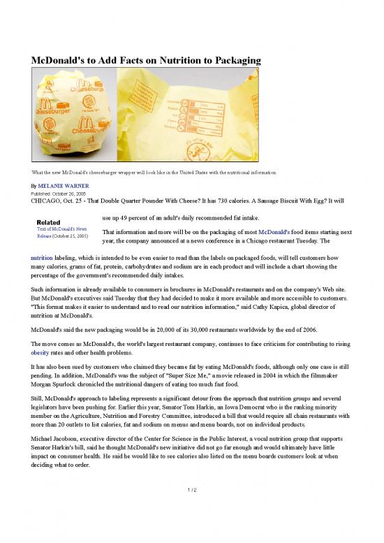 picture Nutrition Pdf 131255 | Mcdonaldskcal