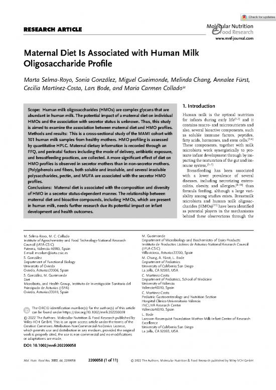 picture_Costa Nutrition Pdf 132539 | Molecular Nutrition Food Res 2022 Selma