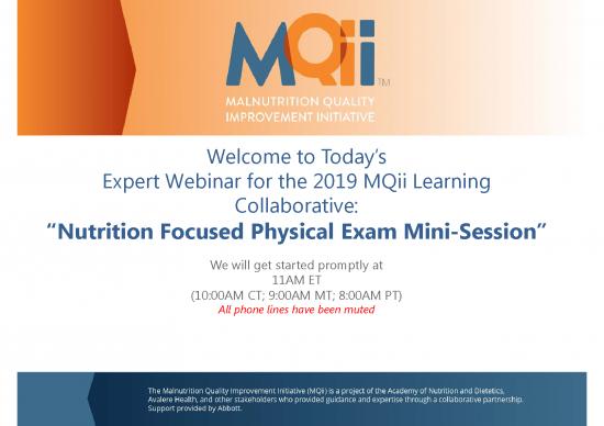 picture_Nutrition Focused Physical Exam Pdf 132692 | Mqii Learning Collaborative 2019 Expert Webinar Series 05292019 Slides