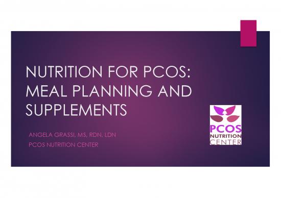 picture_Nutrition Pdf 131203 | Nutrition For Pcos Mealing Planning Supplements Angela Grassi