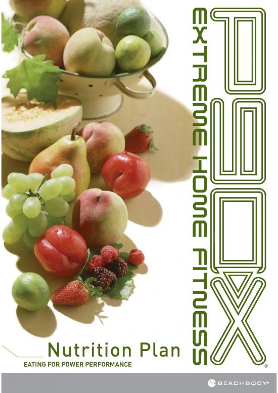 picture Nutrition Pdf 131490 | P90x Nutritionguide