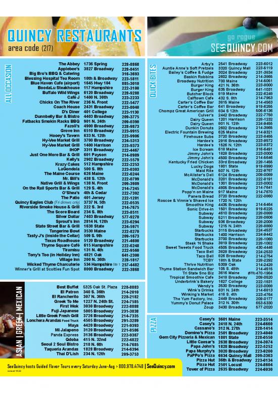 picture Applebee Nutrition Pdf 132901 | Restaurants Quincy 22