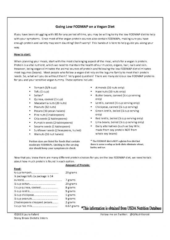 picture Diet Therapy Pdf 131715 | Vegan Menu Planning Low Fodmap