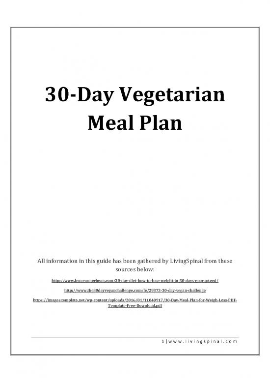 picture1_Diet Plan For Weight Loss Pdf 131169 | Vegetarian Meal Plan Guide