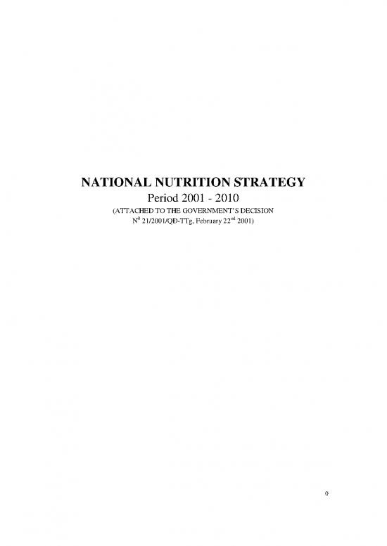 picture Nutrition Education Pdf 132582 | Vnm 2001 National Nutrition Strategy 2001 2010