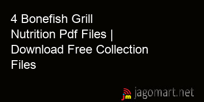 picture 4 Bonefish Grill Nutrition Pdf Files | Download Free Collection Files