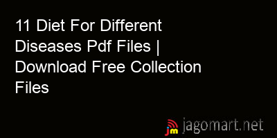 picture 11 Diet For Different Diseases Pdf Files | Download Free Collection Files