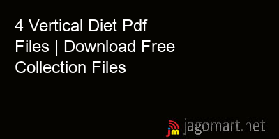 picture 4 Vertical Diet Pdf Files | Download Free Collection Files