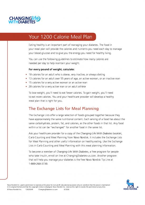 picture Healthy Eating Pdf 134298 | 1200calories