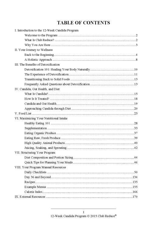 picture Diet Therapy Pdf 134398 | 12 Week Candida Program Manual