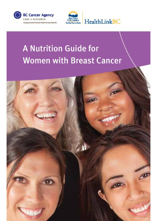 picture_Nutrition Guide Pdf 133225 | A Nutrition Guide For Women With Breast Cancer