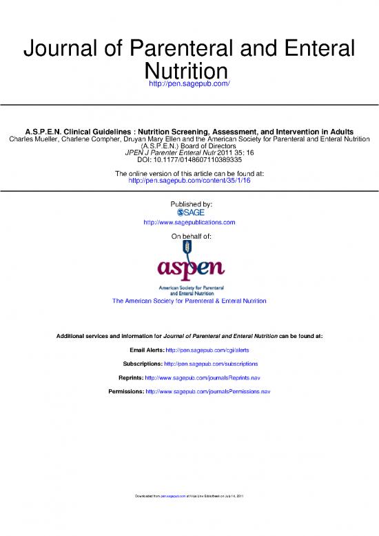 picture_Nutrition Intervention Pdf 133598 | Aspen Guideline Screening Assessment Intervention