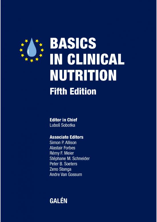 picture Clinical Nutrition Book Pdf 133548 | Basics In Clinical Nutrition 5