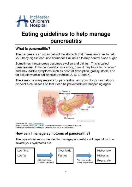 picture_Diet Therapy Pdf 133697 | Eating Guidelines To Help Manage Pancreatitis