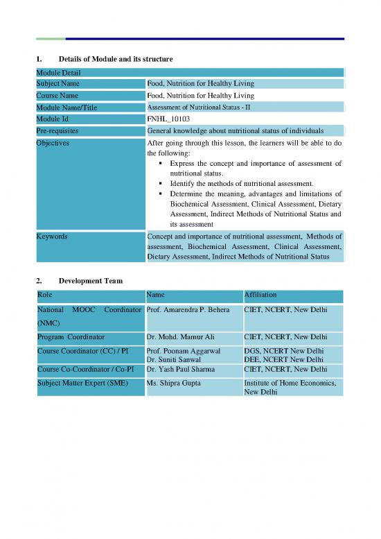 picture_Biochemical Assessment Of Nutritional Status Pdf 134487 | Fnhl M3