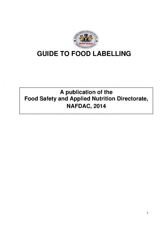 picture_Food Labelling Pdf 134036 | Guidelines For Food Labelling Labelling