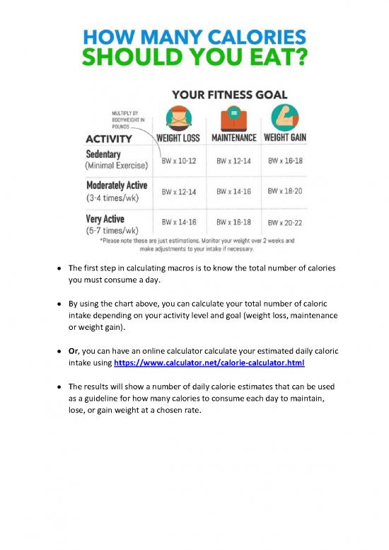 picture Diet Therapy Pdf 133969 | How Many Calories Should You Eat