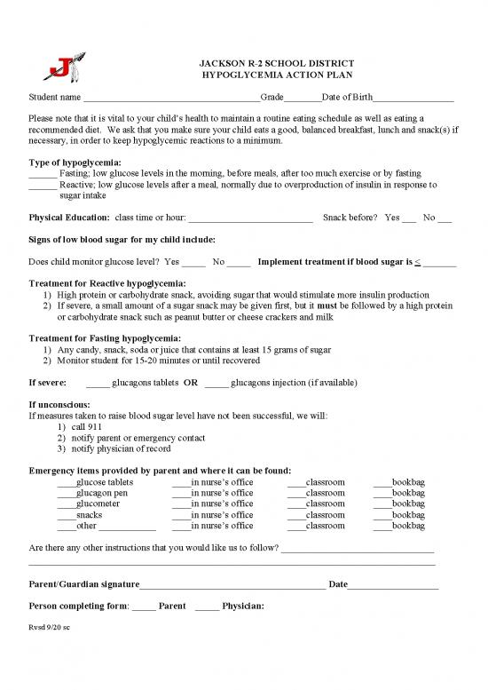 picture Hypoglycemia Diet Plan Pdf 134571 | Hypoglycemia Action Plan Rvsd 20
