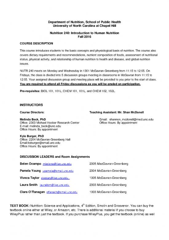 picture Basic Nutrition Pdf 132939 | Nutr 240 Fall 2016