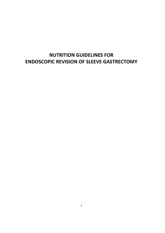 picture Diet Therapy Pdf 133288 | Nutrition Guidelines Sleeve Gastrectomy Revision