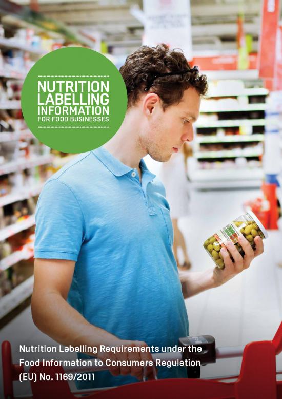 picture Food Labelling Pdf 133614 | Nutritionlabellinginformationleaflet