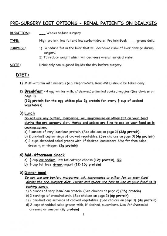 picture Diet For Dialysis Patients Pdf 134498 | Obesity Pre Surgery Diet Renal Dialysis