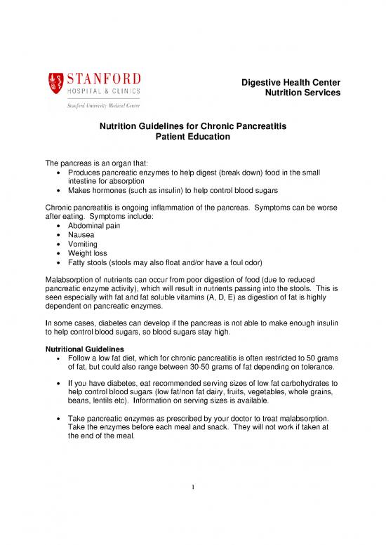 picture Nutrition Education Pdf 132951 | Pdf Therapyforchronicpancreatitis