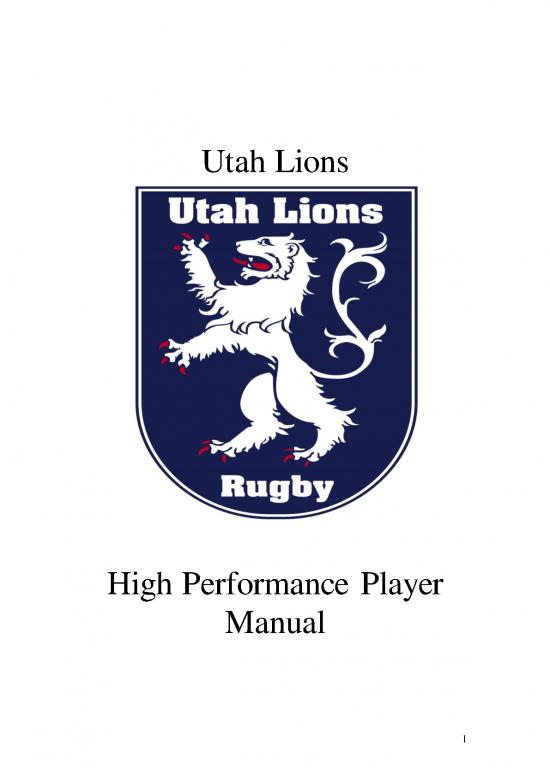 picture Sports Nutrition Manual Pdf 134617 | Player Manual
