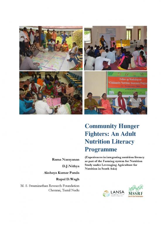 picture Panda Nutrition Pdf 134415 | Report  Nutrition Awareness Lansa