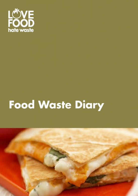 picture_Food Diary Template Pdf 133456 | Seven Day Food Diary