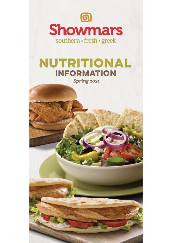 picture_Pdf Spin 132908 | Showmars Nutritional Information